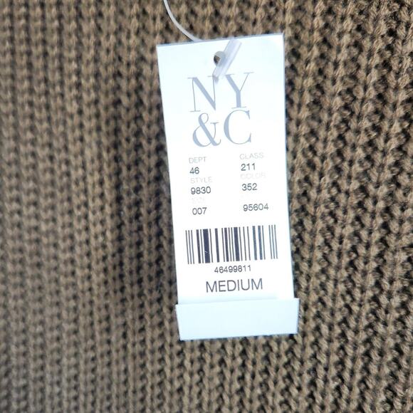 Soho Cowl Neck Long Sleeve Knit Sweater Womens Size Medium M *NWT - Picture 4 of 5